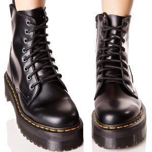 Dr. / Doc Martens Leather JADON Platform Boots - W Sz 8 - M Sz 7  Worn only once